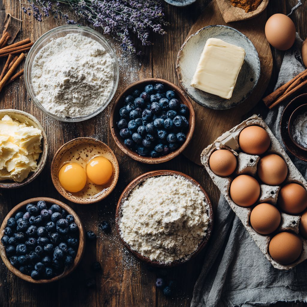 blueberry coffee cake ingredients