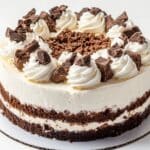 classic Carvel ice cream cake with whipped topping