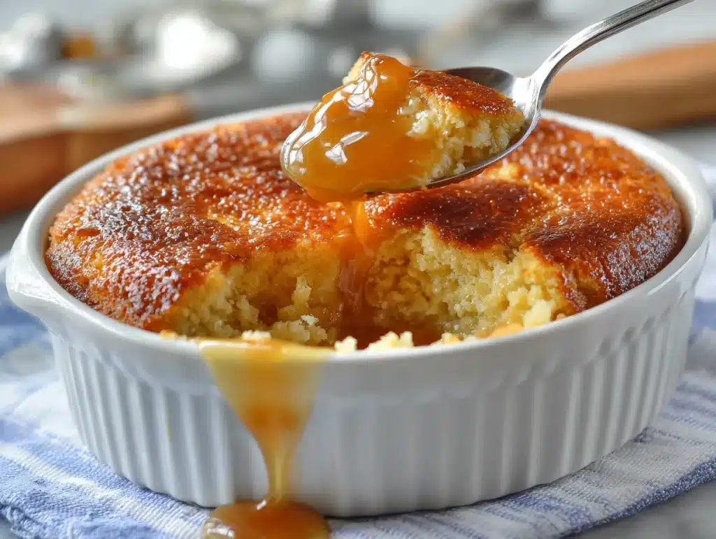 pudding cake recipe with gooey sauce