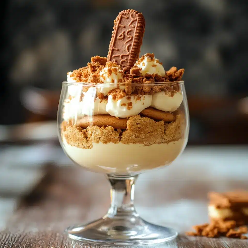 layering biscoff tiramisu with mascarpone