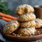 Unbaked carrot cake cookie dough balls