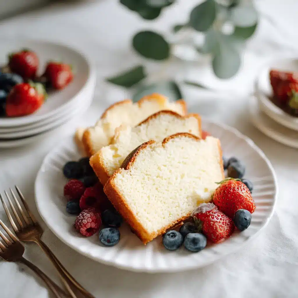 Whole cream cheese pound cake