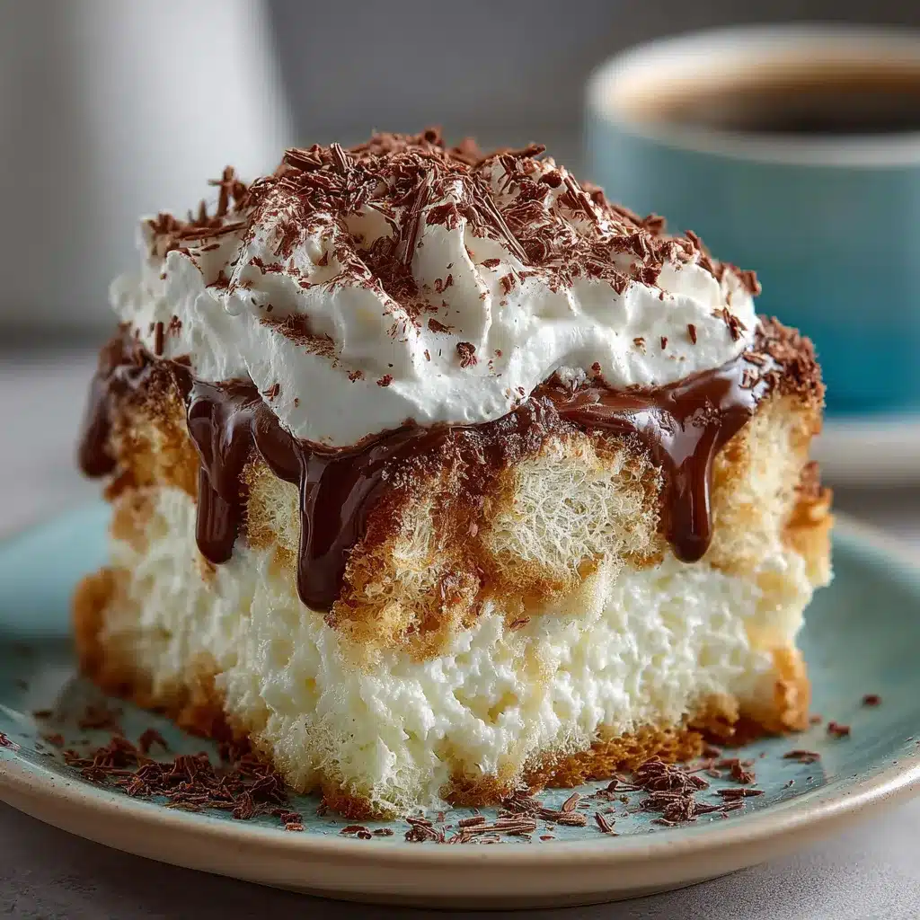 Tiramisu cake slice served