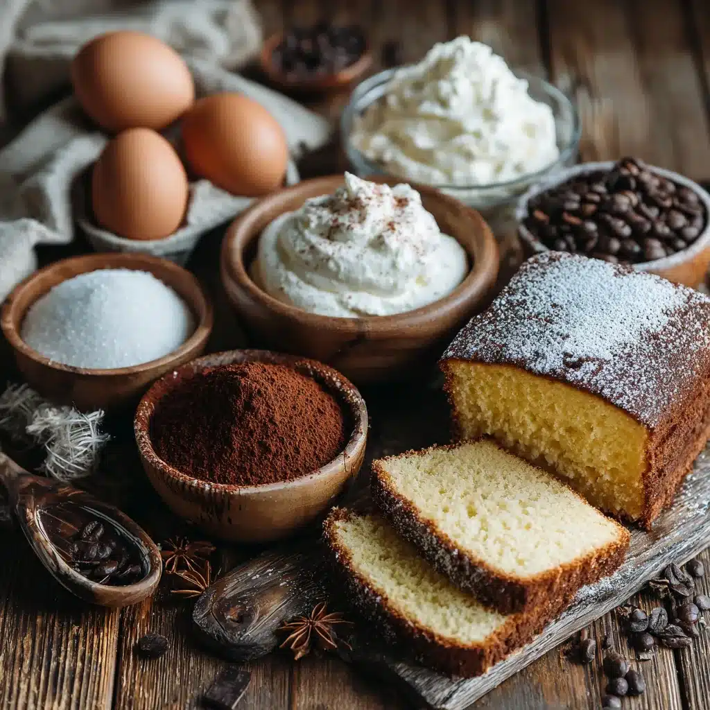tiramisu sponge cake ingredients