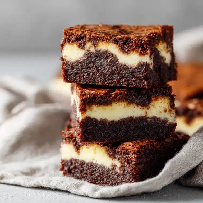 cheesecake brownies served on plate