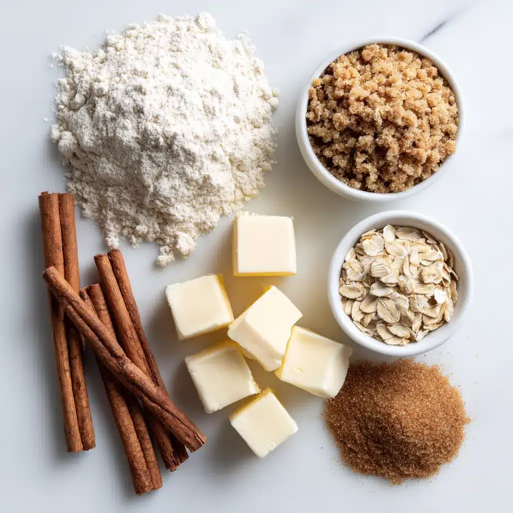 Ingredients for Streusel Topping