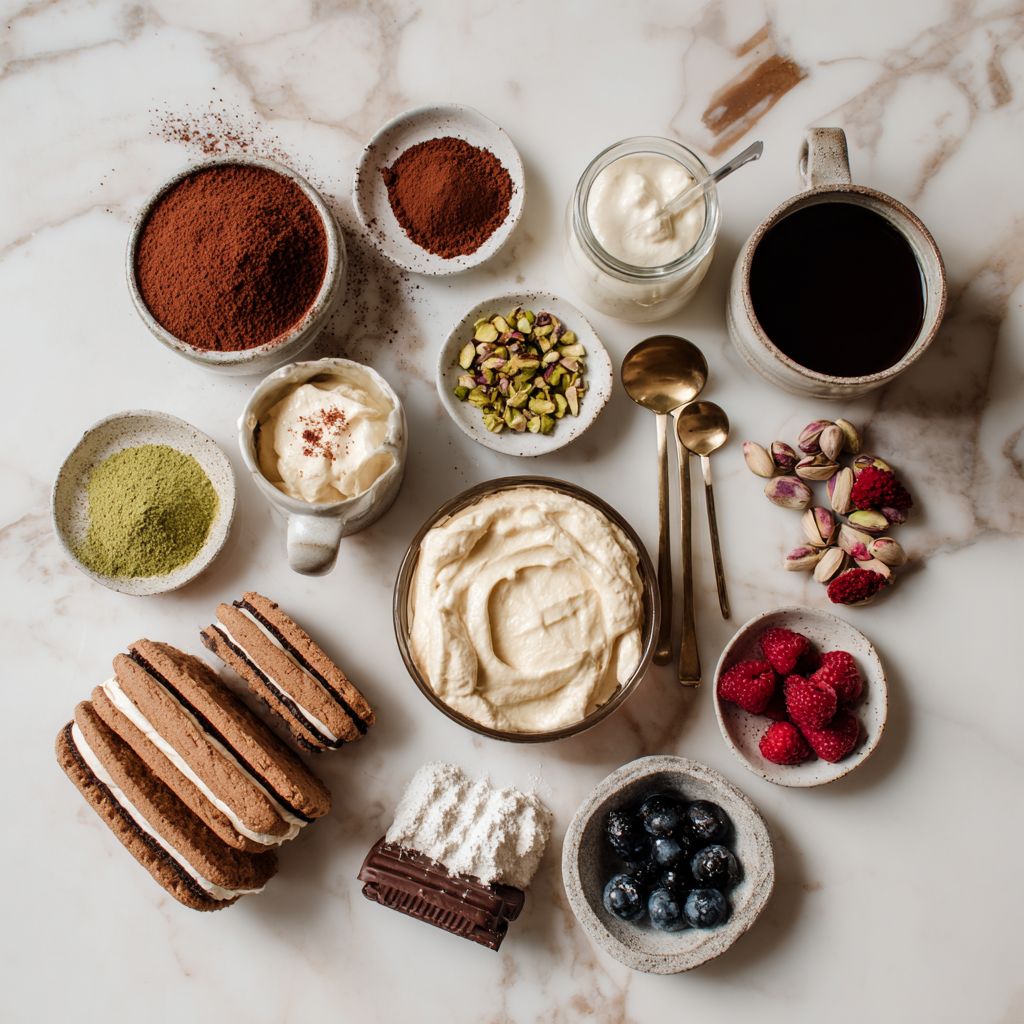 The Ultimate Guide to Tiramisu – History, Ingredients & Authentic Recipe 8 Core tiramisu ingredients and creative add-ons