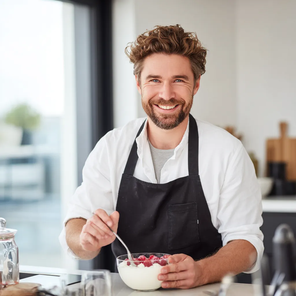 10 Best Recipes for Healthy Dessert – Guilt-Free & Delicious Ideas 11 Chef James making healthy dessert recipes.recipes for healthy dessert