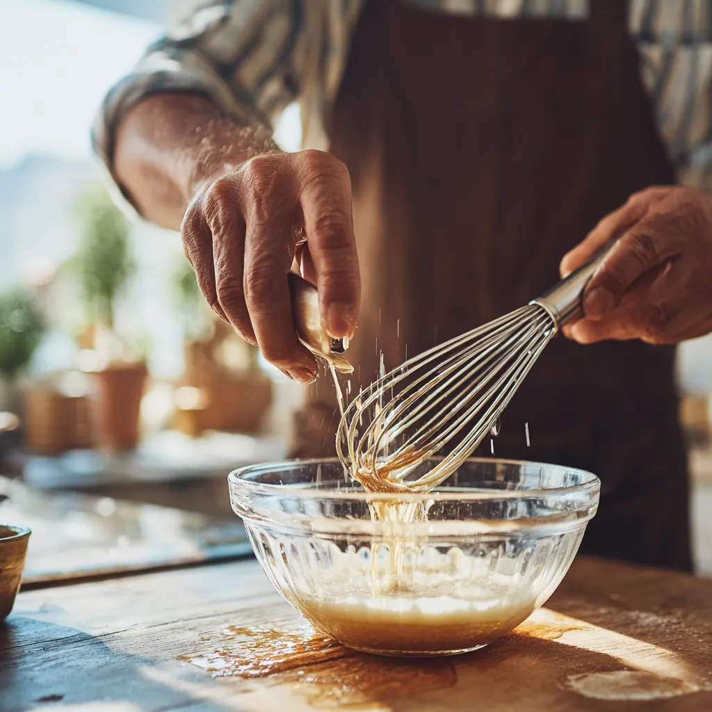 Dairy Free Desserts Recipes – Easy, Healthy & Delicious Dairy-Free Treats 7 Mixing ingredients for dairy-free dessert base.