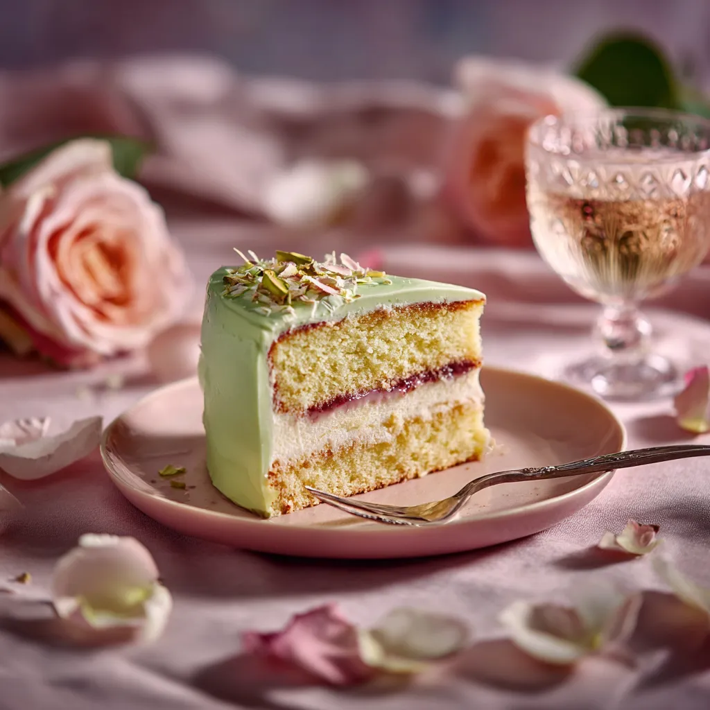 Princess Cake Recipe: A Stunning Layered Dessert for Any Celebration 8 Princess cake slice showing inner layers