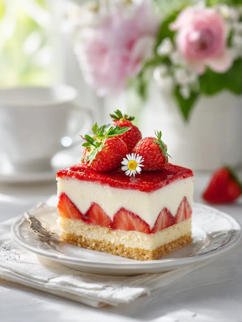 Strawberry Cheesecake Cake Walmart Homemade Fresh & Creamy Copycat 6 Slice of strawberry cheesecake cake