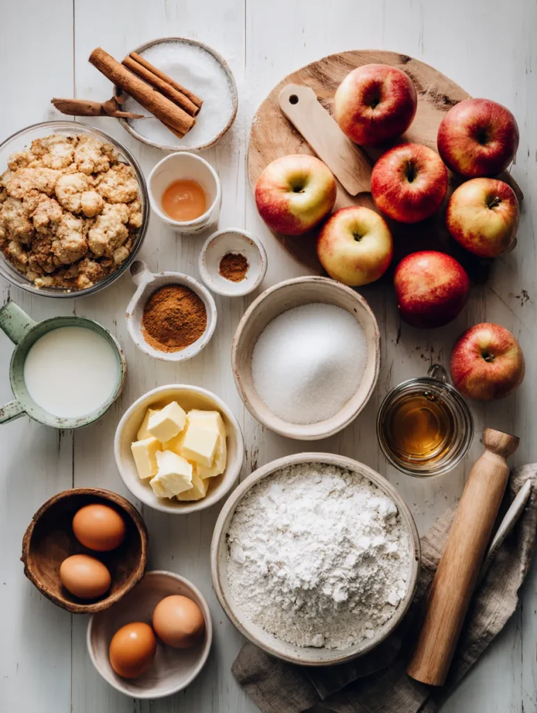 Apple Crumble Coffee Cake That Tastes Like Fall in Every Bite 7 Ingredients for apple crumble coffee cake