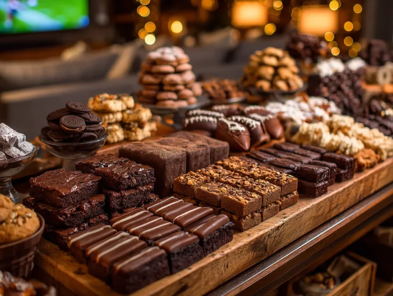 brahim a A bold chocolate football dessert table filled with 56f4e159 dd29 42c8 b78d 547a4a3bd86f 2