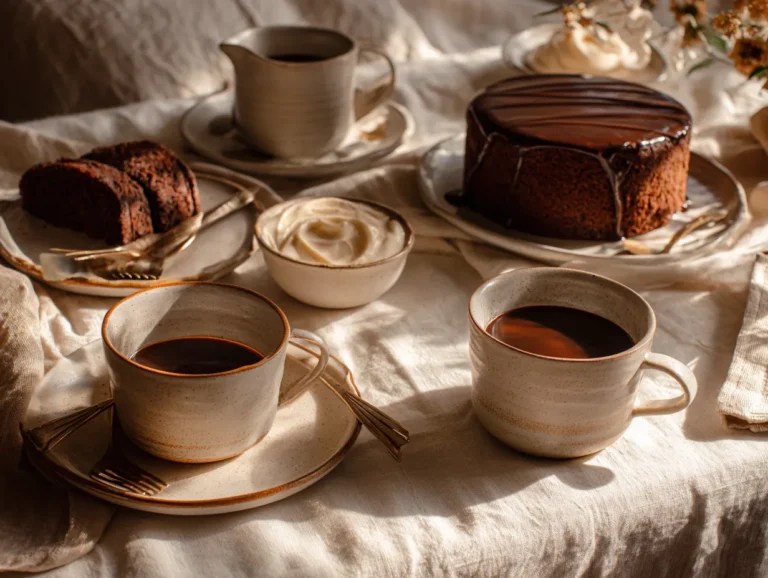 brahim a A cozy dessert table featuring Mexican chocolate mil b96c51f2 a4df 4a8f a38d 326a89d8717c 0