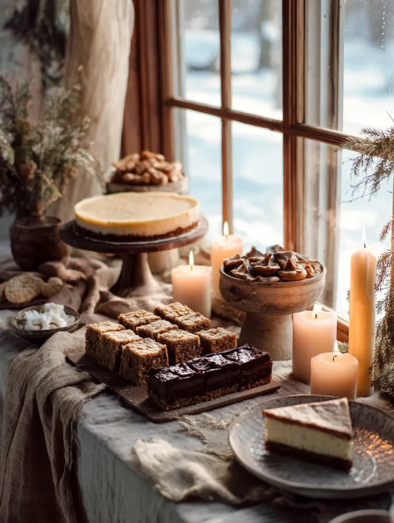 brahim a A cozy winter dessert table set in a warm kitchen fe b5f6b7bd 66a6 4626 a2a5 904ec8e3b1cc 2