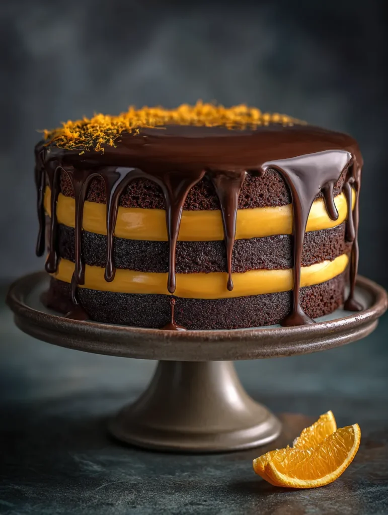 brahim a Chocolate orange layer cake with glossy dark chocola 13ec1b37 9b46 49de 83ea e61bb626b1a9 1
