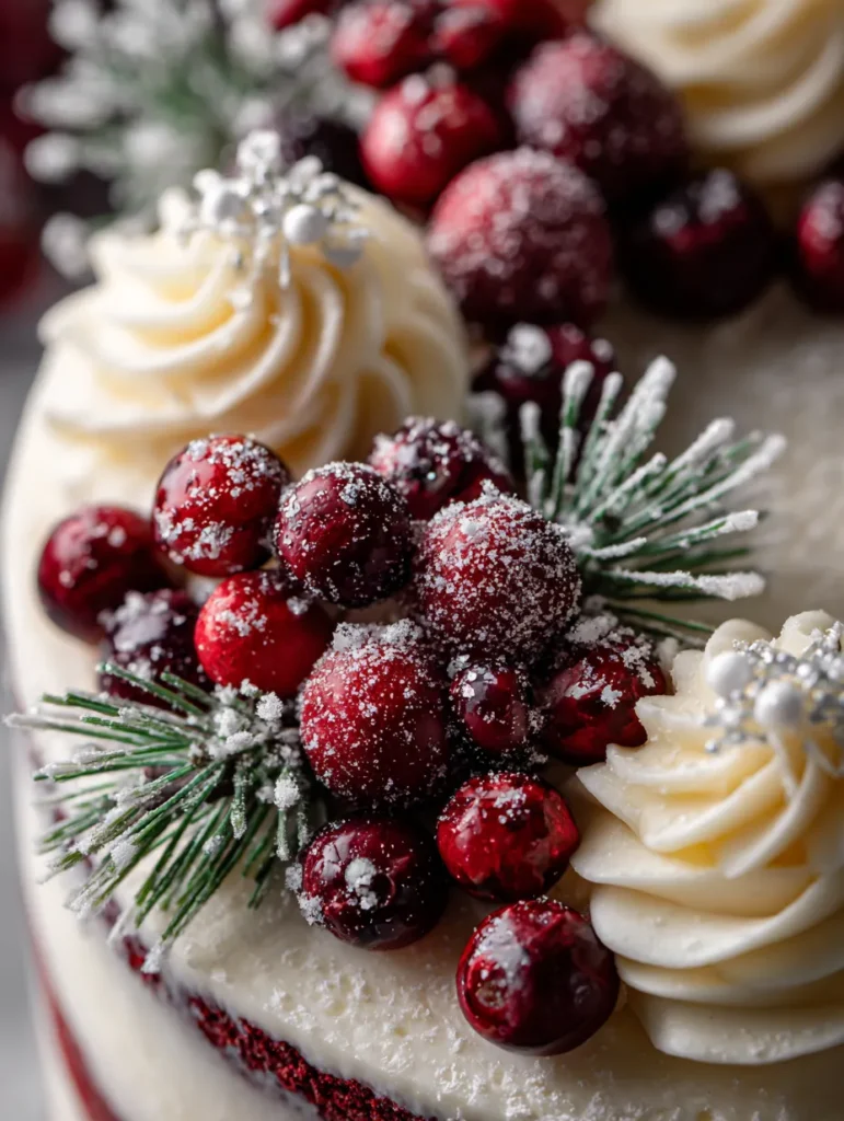 Red Velvet Wreath Cake 1 brahim a Close up shot of the Red Velvet Wreath Cake toppings 4d74187e 7a44 4c4f 8e2c 0a17f49ca89e 2