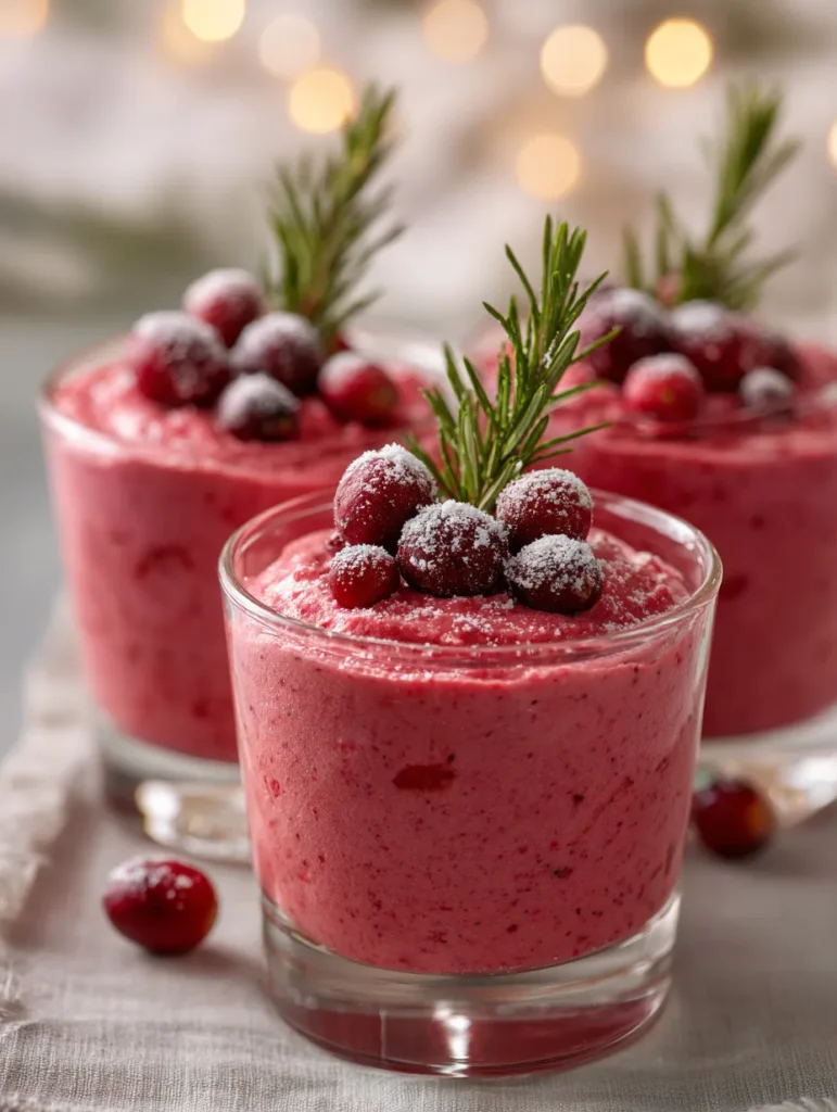 brahim a Light cranberry mousse cups in clear glass cups smoo 8b9f72c5 fe17 43ae 9f65 77bb5ce75335 3