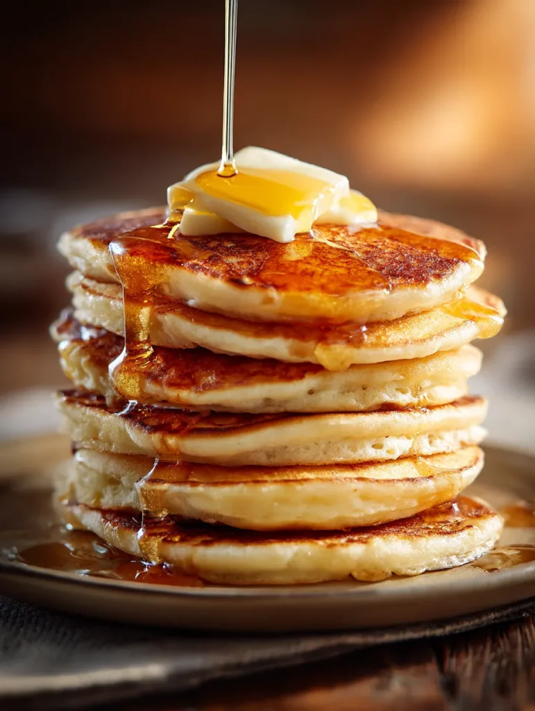 brahim a stack of fluffy pancakes tall and airy butter meltin 18629142 85e1 4dd3 a289 fb5050447122 2