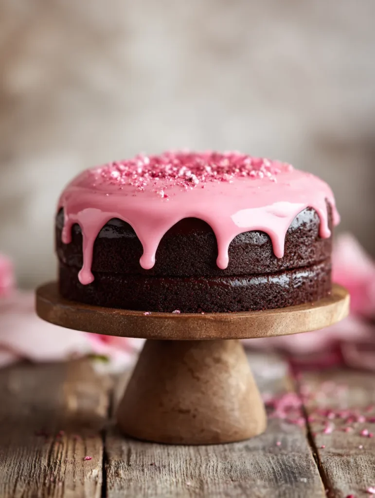 Strawberry Icing for Chocolate Cake (Bright, Creamy & Naturally Pink) 11 strawberry icing for chocolate cake