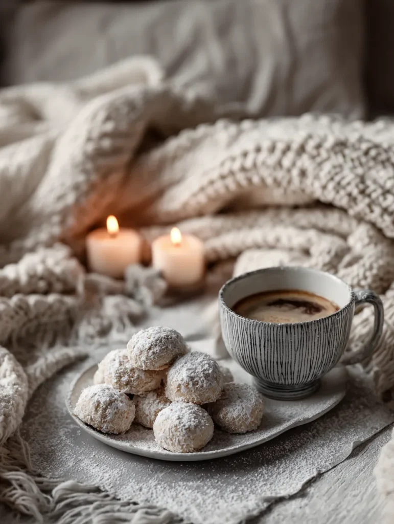 Sweetened Condensed Milk Snowball Cookies (Soft, Buttery & Snowy-Pretty) 7 brahim a A cozy winter lifestyle scene with sweetened condens d9eb21d3 19f8 46d8 9672 db1960053555 1