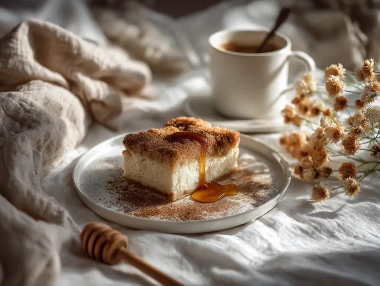 brahim a Cozy dessert serving scene with churro cheesecake ba eb9d7854 14c0 422a aa6f 9992eed141c5 2