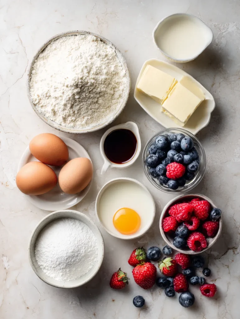 brahim a Flat lay of breakfast pancake popper ingredients on 5b2f1cc5 6282 400d b2f5 8d4ae9d9f627 1