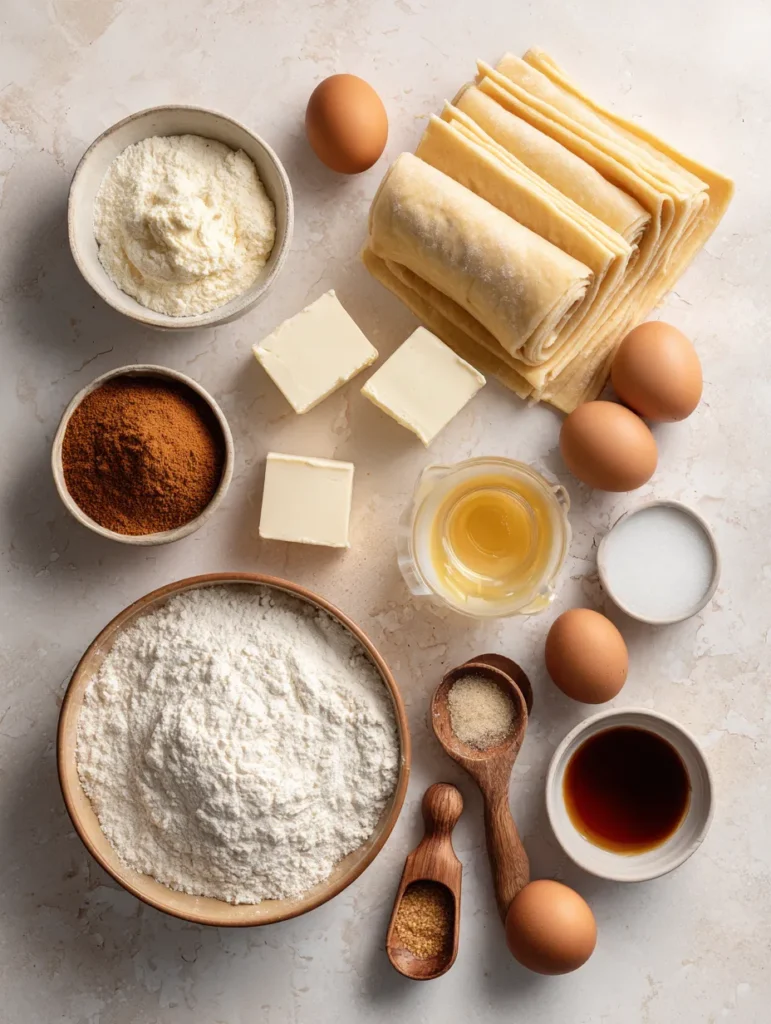 brahim a Flat lay of churro cheesecake ingredients arranged n ffc409ff b9bf 4b59 aee0 f5b961f5a567 1