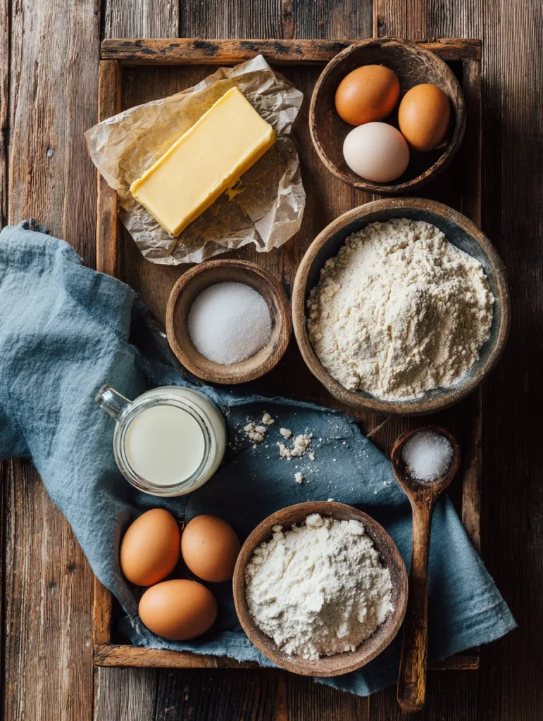 Southern Dessert Recipe - Comforting, Classic & Made to Share 6 brahim a Flat lay of southern dessert ingredients on a wooden 3b2beb5c 2974 4565 af38 2a66174ddbd1 0