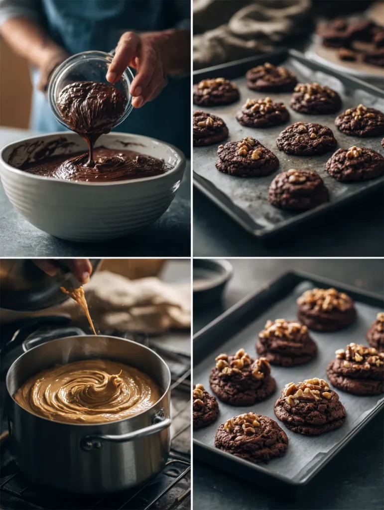 brahim a Four step baking process in one frame mixing chocola df1d29ee 19c9 4c32 93ce d6d93a07ca03 3