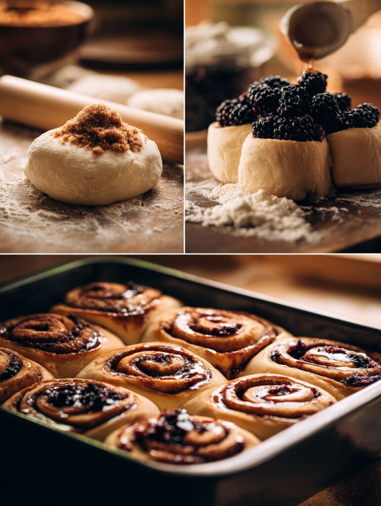 brahim a Four step baking process in one frame rolling cinnam 1f758730 0358 4add bf6a c6926918c7cd 2