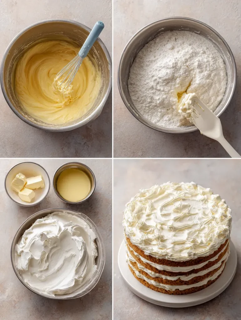 brahim a Four step baking process in one image mixing cake ba b09026af d1a1 49f6 bdc6 3a299881ccbb 2 1