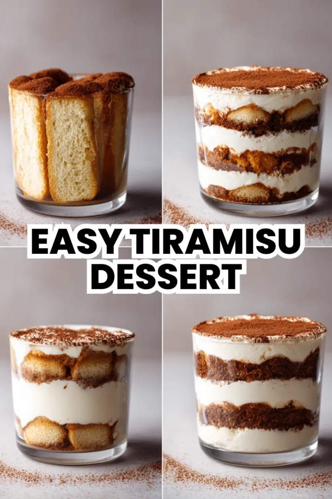 easy tiramisu dessert creamy no bake
