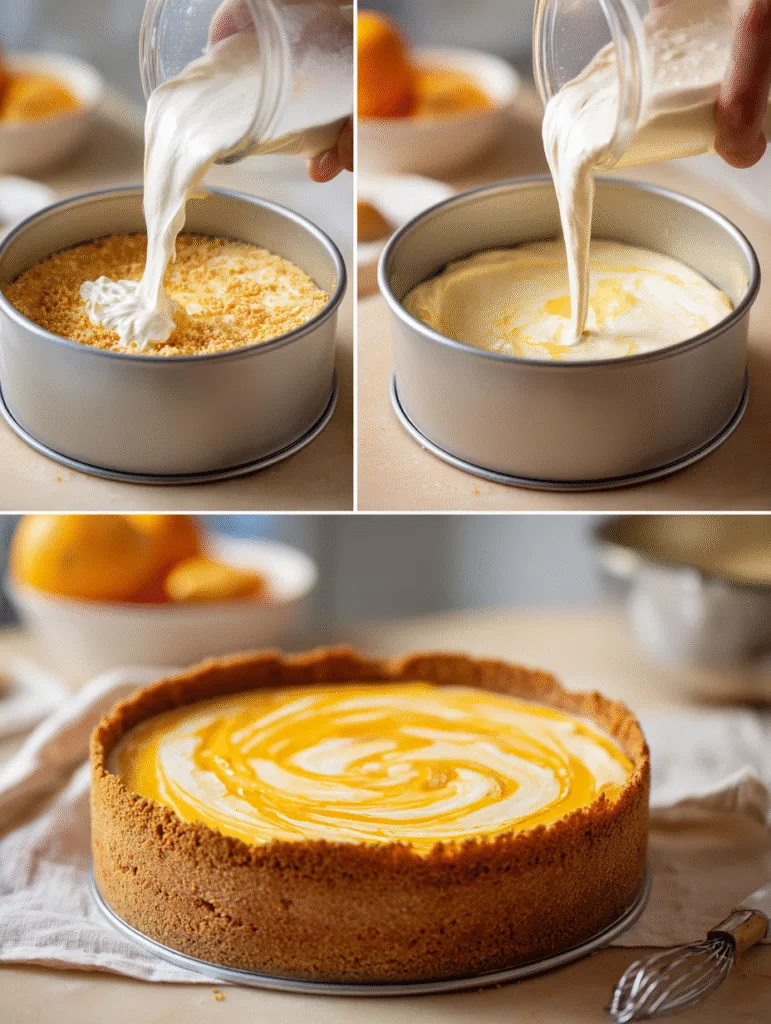 brahim a 4 step collage showing how to make no bake orange cr 32b4027c 34da 4c13 86e8 2a8eb3290b57 1