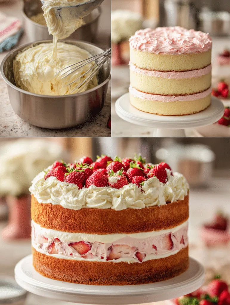 brahim a 4 step collage showing how to make strawberries and aa16f5af 934d 4c42 88f6 5798db53433d 1