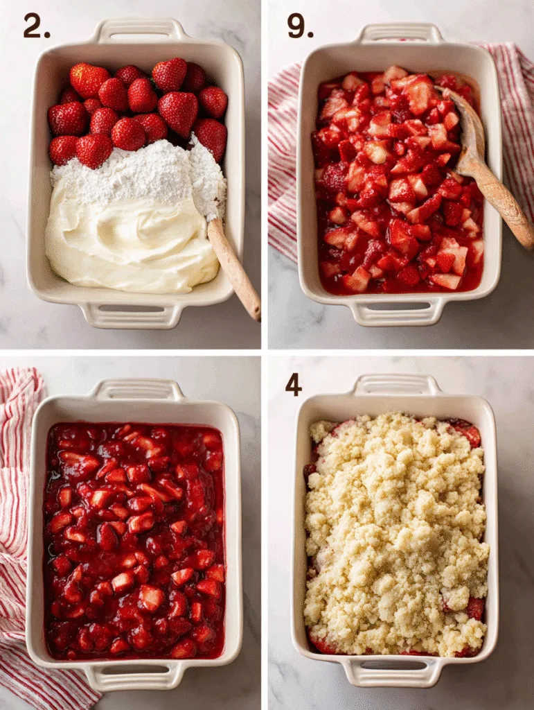 brahim a 4 step collage showing mixing strawberries preparing fbf6ec2a 9a39 47e6 97e0 747dfc86e1eb 1