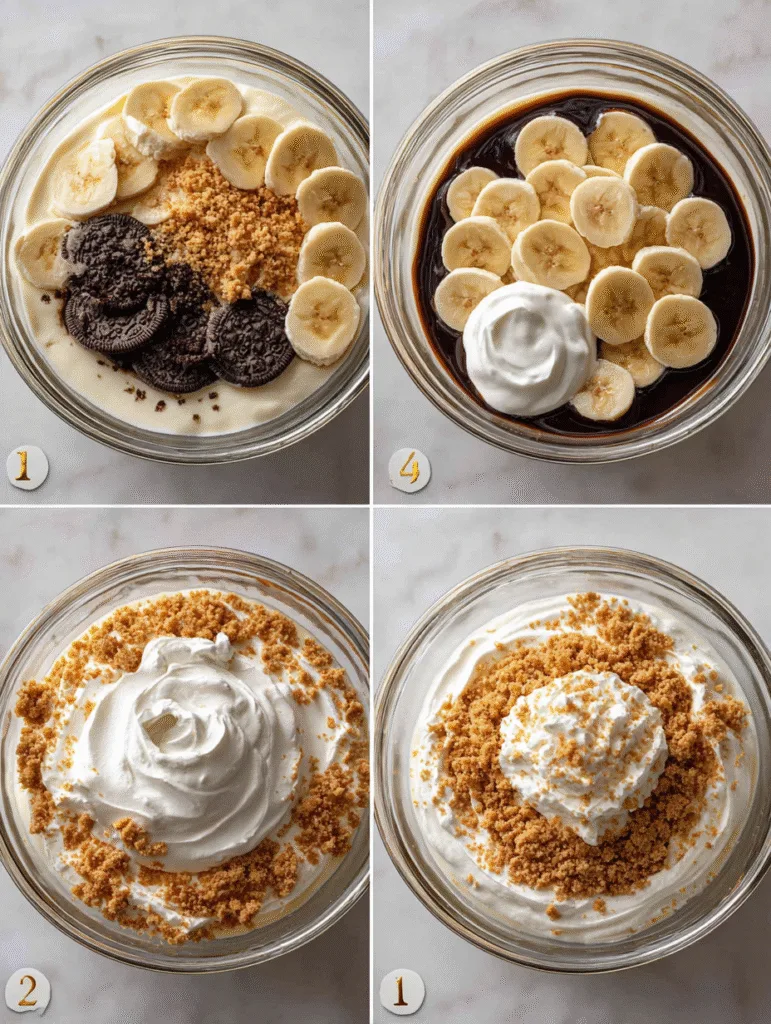 brahim a 4 step collage showing preparing pudding layering co 662bccbe c0d5 4abb b065 9d8706fe31d0 1