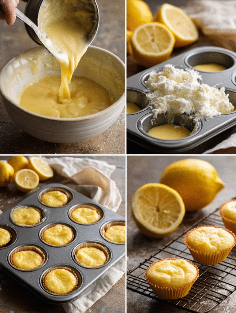 Baby Lemon Impossible Pies (Magical Self-Layering Lemon Dessert) 3 brahim a 4 step collage showing how to make baby lemon imposs d5dd73ad ff2e 4fe1 abb4 0b98857c7e8d 2