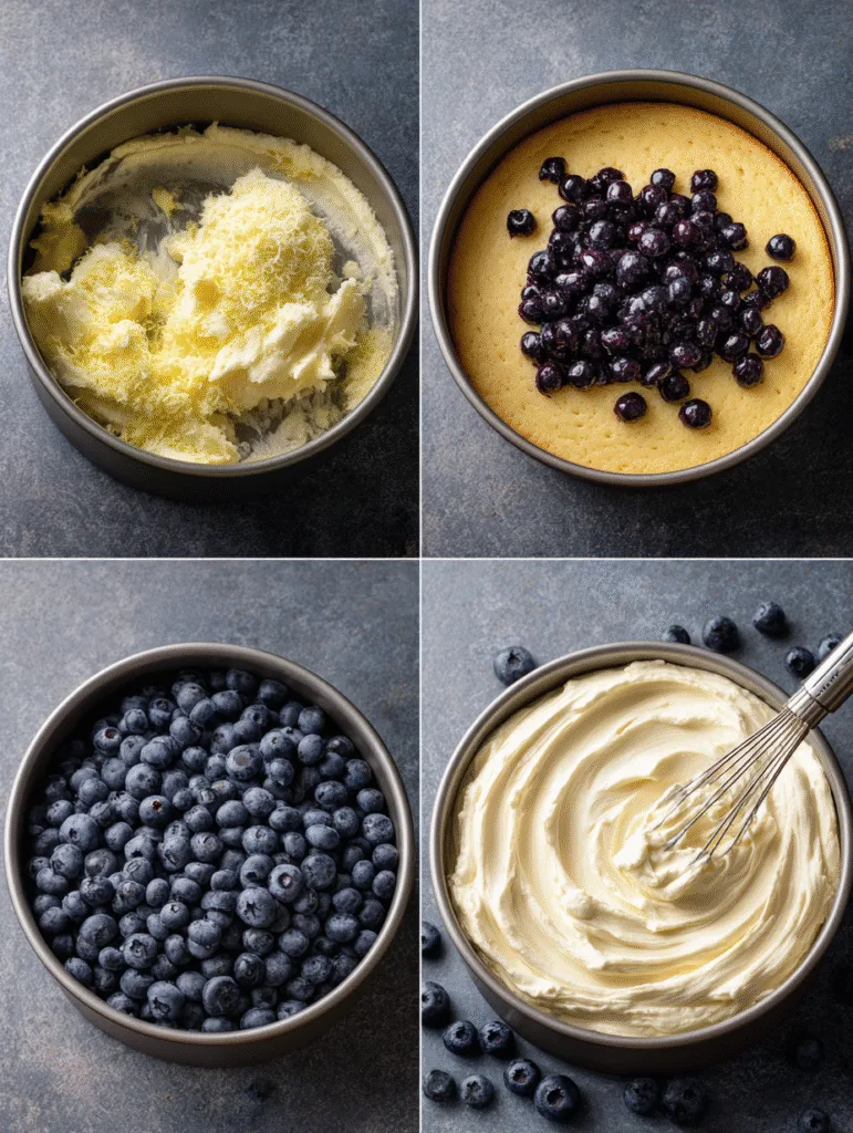 brahim a 4 step collage showing how to make lemon blueberry c 3c61a417 74e3 4c97 8e4f e4eb554dc199 3