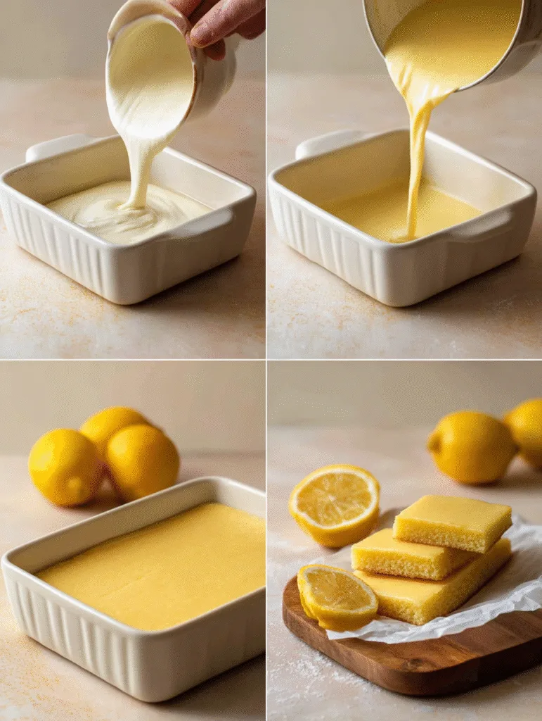 brahim a 4 step collage showing mixing batter pouring batter 8cdc2e0c 88fd 4c78 911e 257c7f073956 2