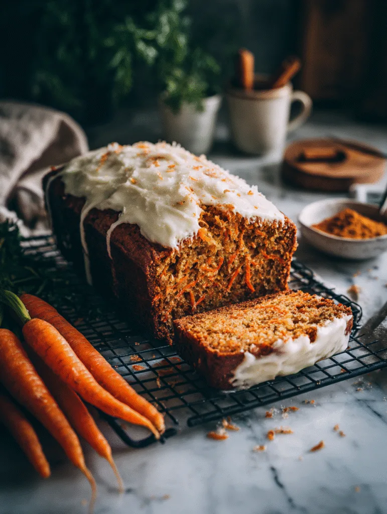 brahim a A beautiful homemade carrot cake loaf with cream che 2e1a318c a20a 44be ae87 f1f5349210c5 0