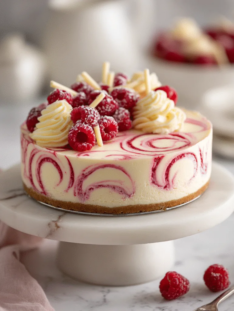 brahim a A stunning no bake white chocolate raspberry cheesec 44686975 f52e 4639 af77 aec650ca0faf 2
