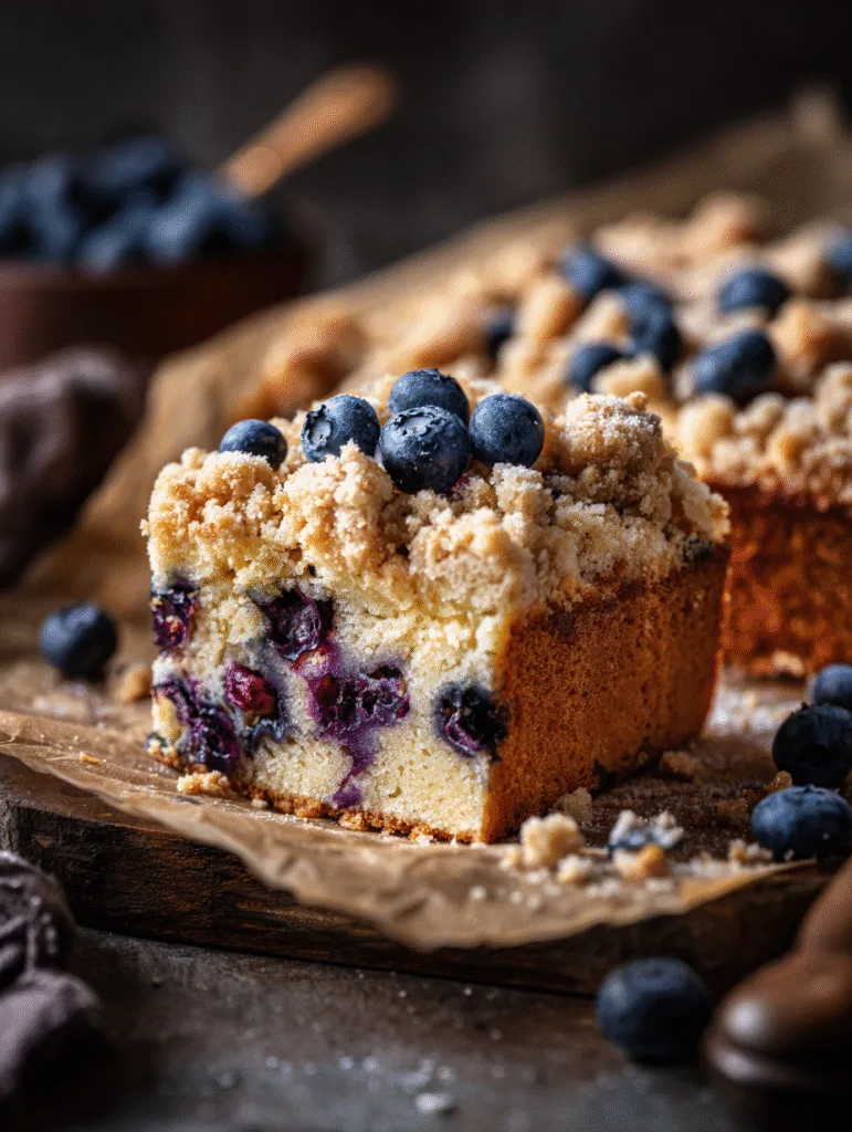 brahim a Blueberry muffin streusel cake in a baking pan with 27bc09c6 d7d8 43ba b9c9 20dd8c1286d7 2