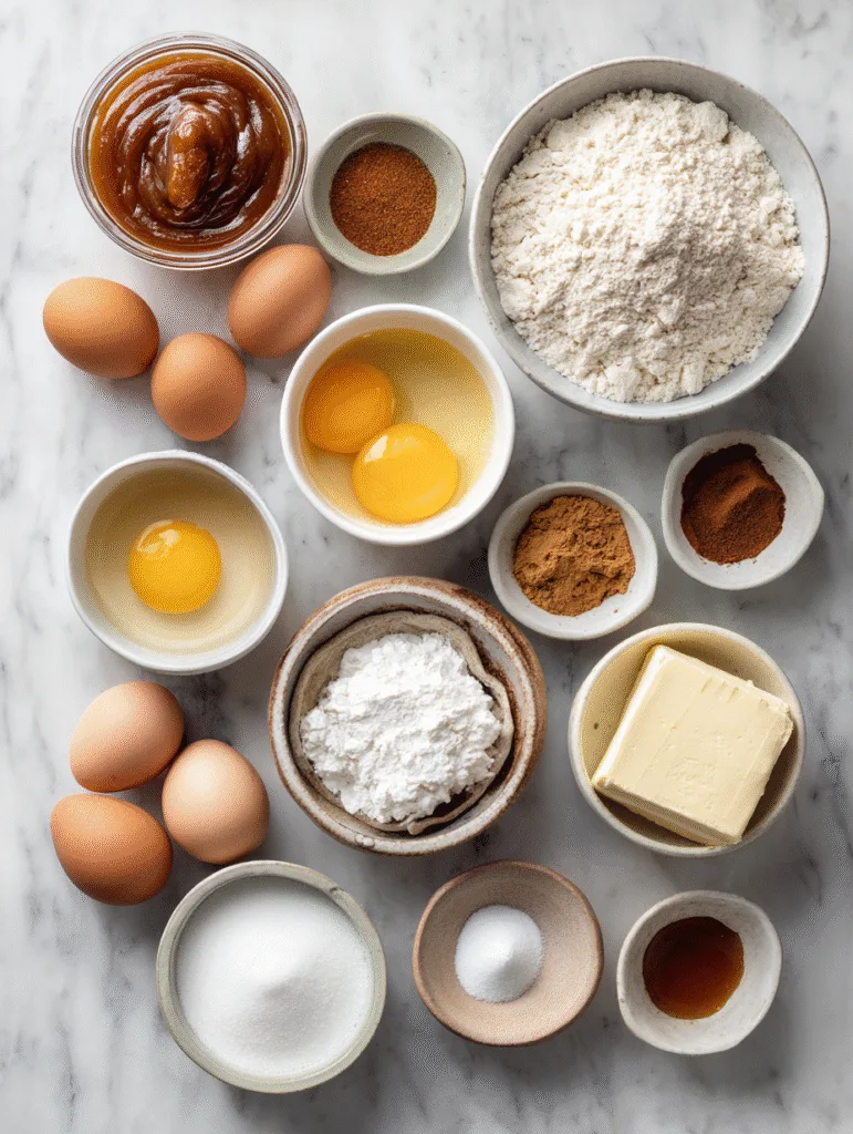 brahim a Flat lay ingredients for apple butter cake including ebff8099 4503 44fd a32d aa464c3db362 1