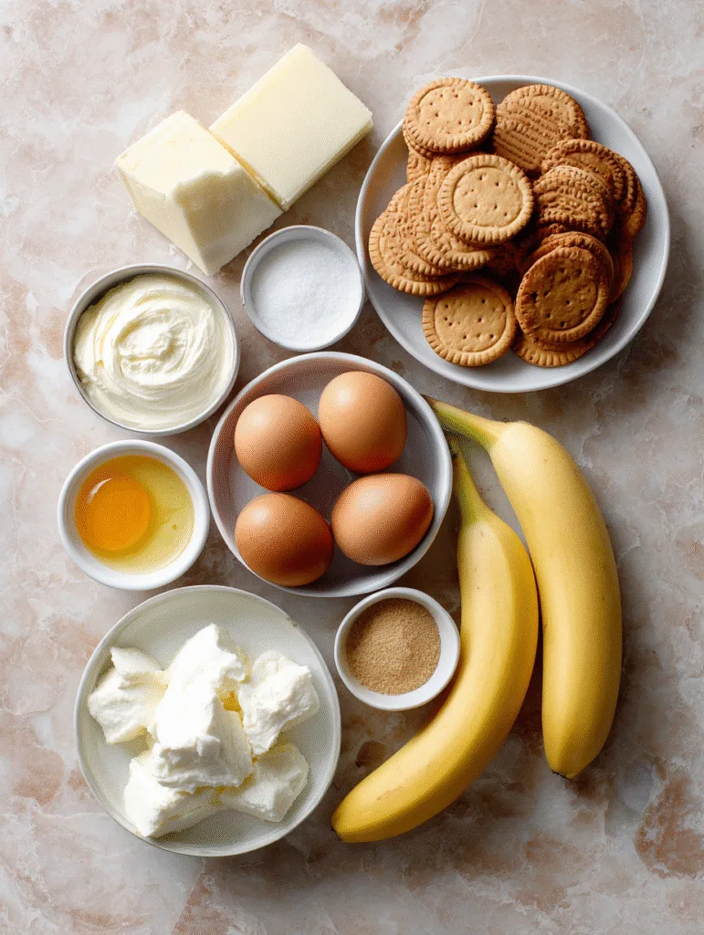 Mini Banana Pudding Cheesecakes Recipe | Easy Banana Cheesecake 2 brahim a Ingredients for mini banana pudding cheesecakes arra 3eb432ed f14a 4fa2 9d8c 6f19ebd2630e 1