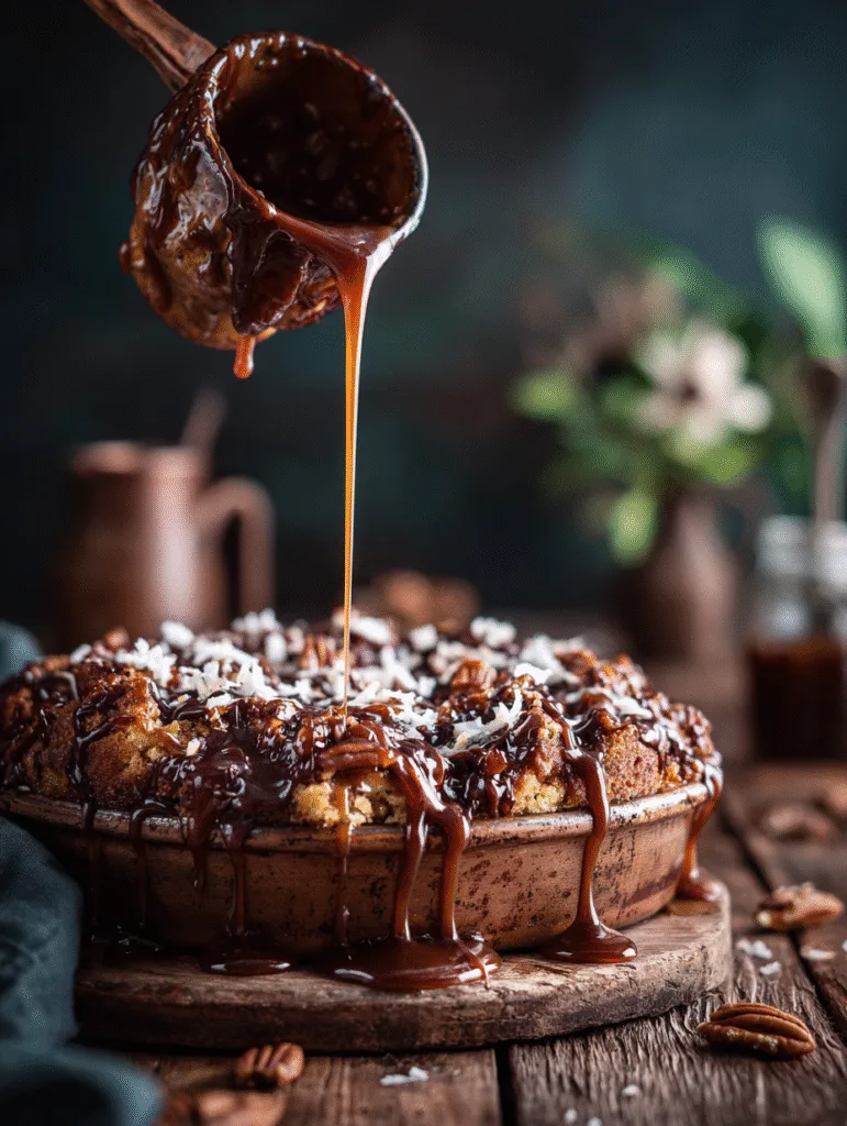 Decadent German Chocolate Dump Cake Recipe (Easy Chocolate Dessert with Coconut & Pecans) 4 brahim a decadent german chocolate dump cake with gooey choco ffd54648 7028 4fa8 8fd4 8cc5931c251b 1