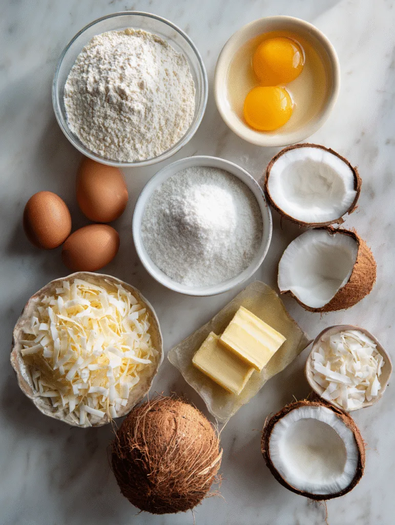 brahim a flat lay of gluten free coconut cream pie ingredient 9f1e5171 e8ae 4eee 921b eaacba140dcf 3