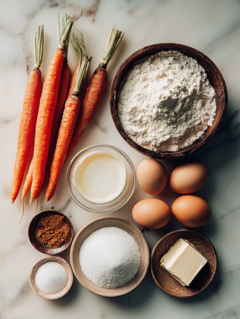brahim a flat lay of ingredients for carrot cake including ca 88752463 e21a 4941 8ef4 ba4b0d21169e 1