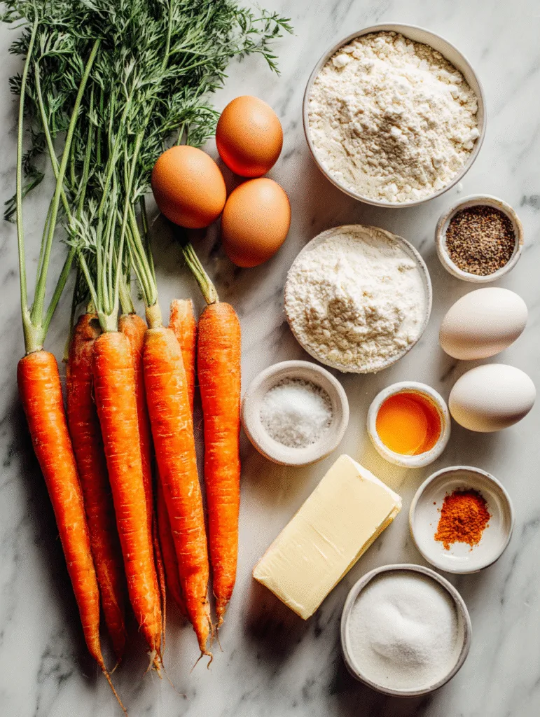 brahim a flat lay of ingredients for carrot cake including fr 22f24b99 274d 4c9b 93b6 ece1bb3b8784 2