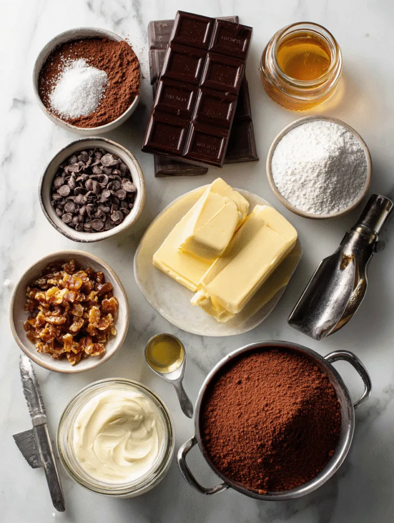 brahim a flat lay of ingredients for chocolate caramel cake i 1fc4ab18 7202 403f a9d9 a5d3346adf5f 1